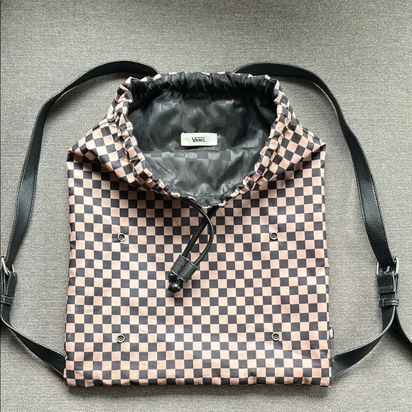 Vans Checkered Drawstring Backpack - Picture 2 of 7